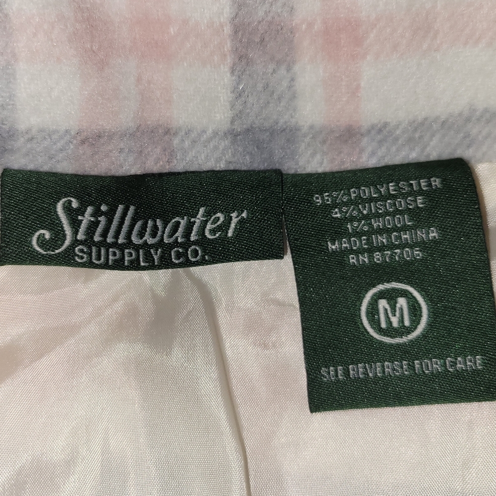 Stillwater Supply Co lined boxy shacket - Picture 7 of 8